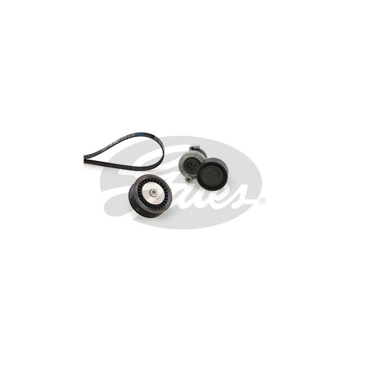 V formos rumbuotas diržas, komplektas GATES K016PK1125