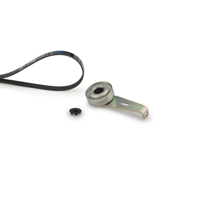 V formos rumbuotas diržas, komplektas GATES K016PK1148