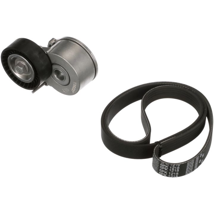 V formos rumbuotas diržas, komplektas GATES K016PK1218