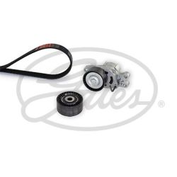 V formos rumbuotas diržas, komplektas GATES K016PK1225