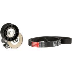V formos rumbuotas diržas, komplektas GATES K016PK1310