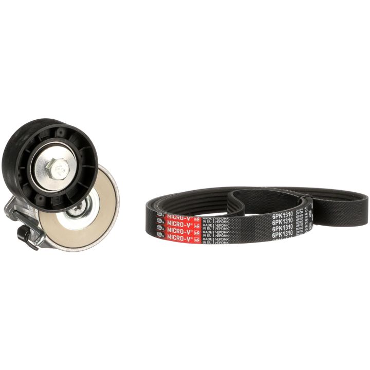 V formos rumbuotas diržas, komplektas GATES K016PK1310