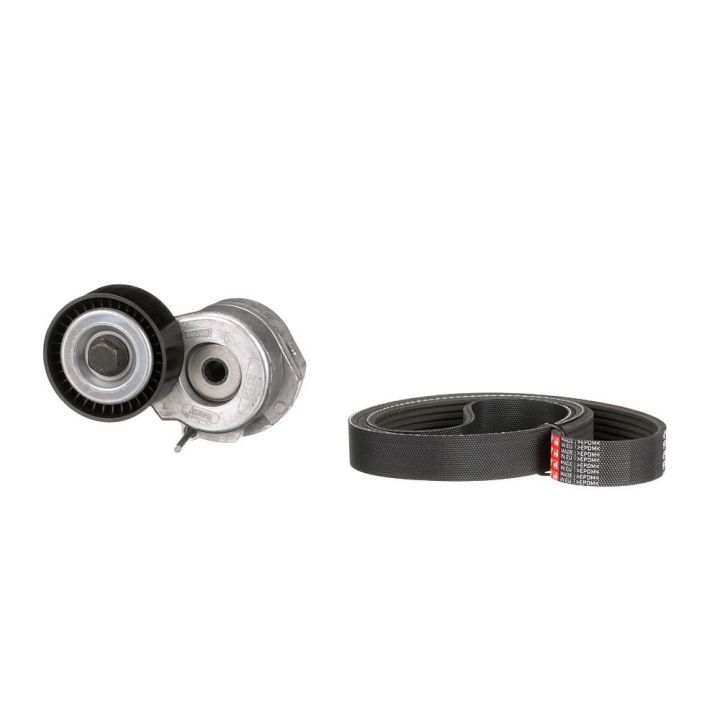 V formos rumbuotas diržas, komplektas GATES K016PK1320