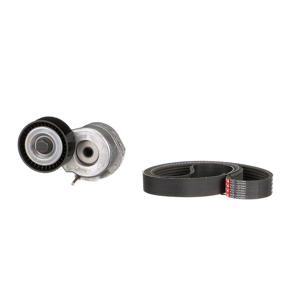 V formos rumbuotas diržas, komplektas GATES K016PK1320