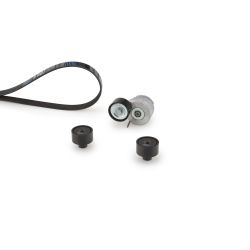 V formos rumbuotas diržas, komplektas GATES K016PK1340