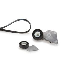 V formos rumbuotas diržas, komplektas GATES K016PK1605