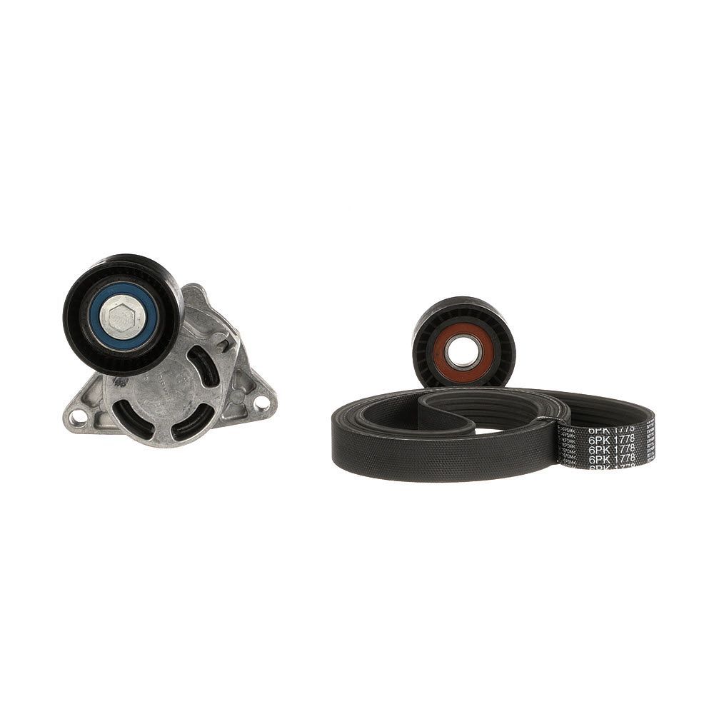 V formos rumbuotas diržas, komplektas GATES K016PK1778