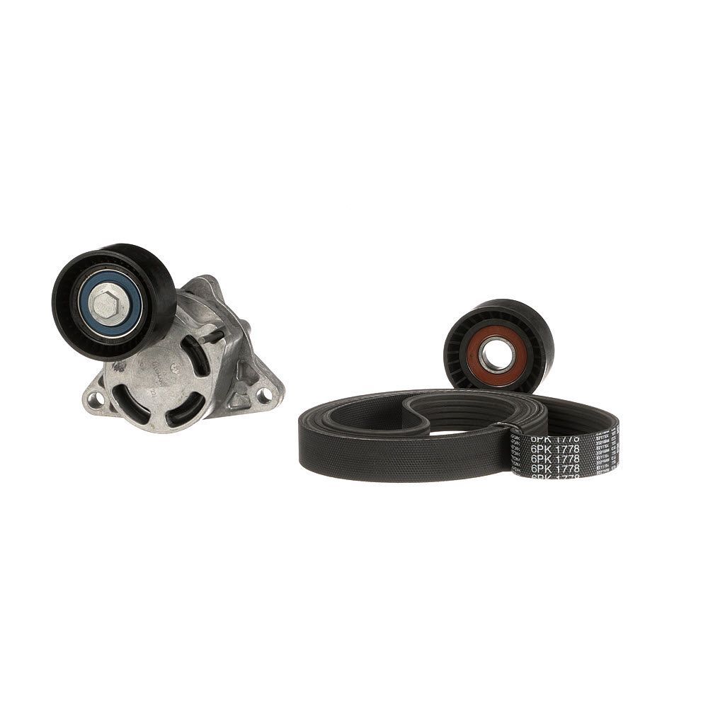 V formos rumbuotas diržas, komplektas GATES K016PK1778