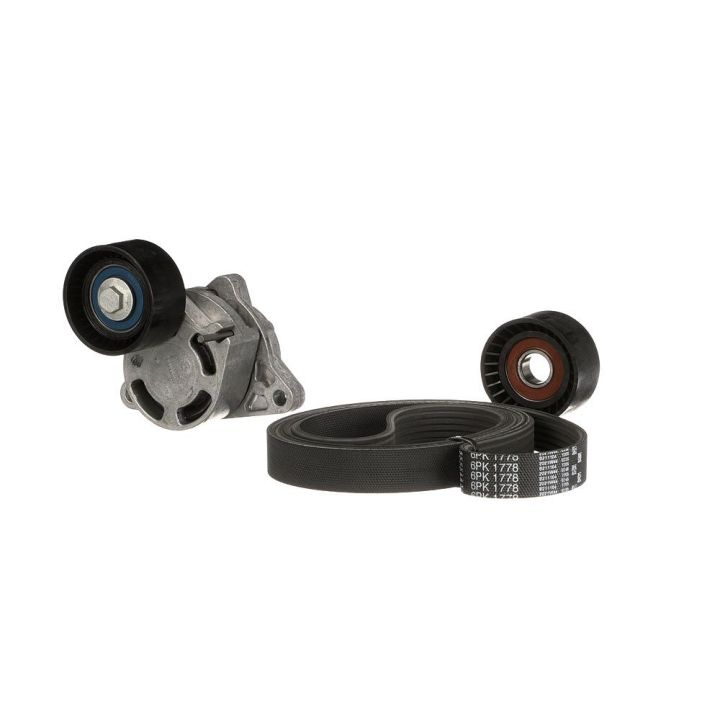 V formos rumbuotas diržas, komplektas GATES K016PK1778