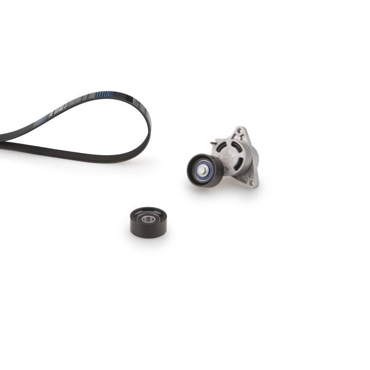 V formos rumbuotas diržas, komplektas GATES K016PK1795