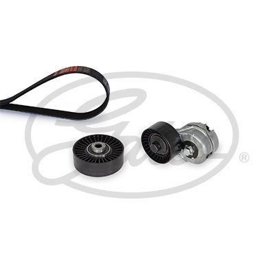 V formos rumbuotas diržas, komplektas GATES K016PK1830XS