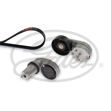 V formos rumbuotas diržas, komplektas GATES K016PK2103