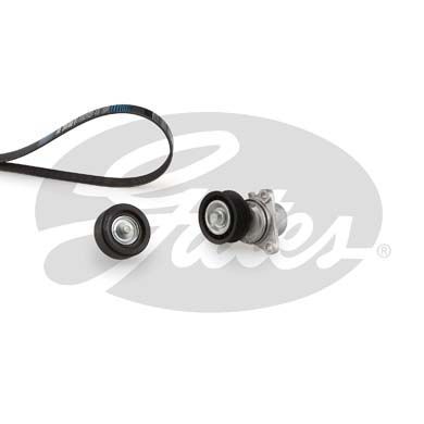 V formos rumbuotas diržas, komplektas GATES K016PK2315