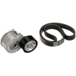 V formos rumbuotas diržas, komplektas GATES K016PK870