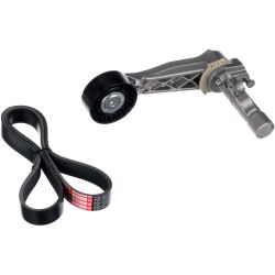 V formos rumbuotas diržas, komplektas GATES K016PK903XS