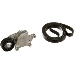 V formos rumbuotas diržas, komplektas GATES K016PK975