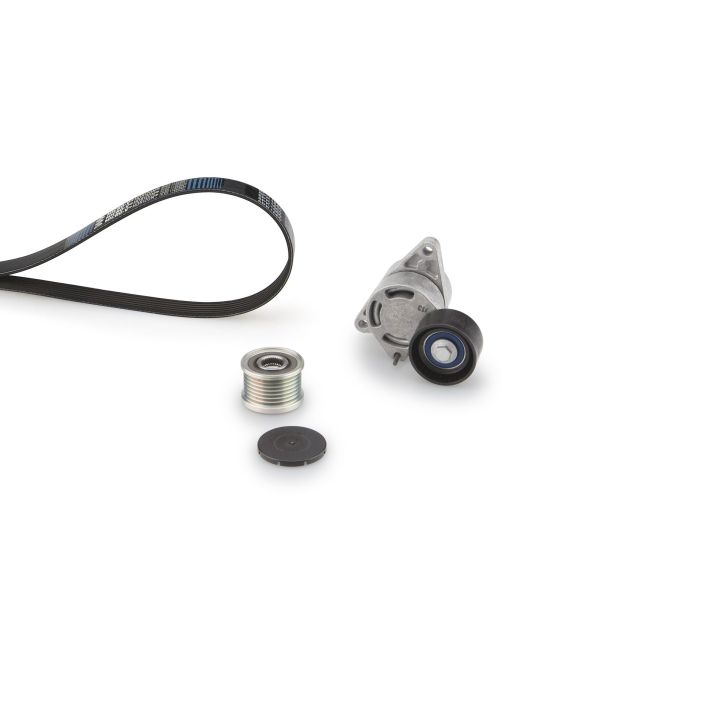 V formos rumbuotas diržas, komplektas GATES K017PK1103