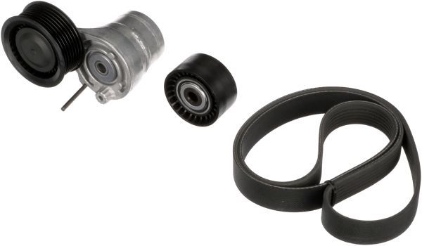 V formos rumbuotas diržas, komplektas GATES K017PK1240