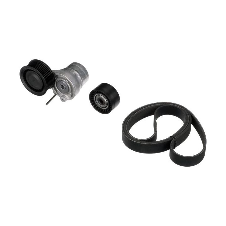 V formos rumbuotas diržas, komplektas GATES K017PK1378