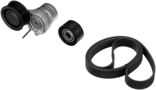 V formos rumbuotas diržas, komplektas GATES K017PK1378