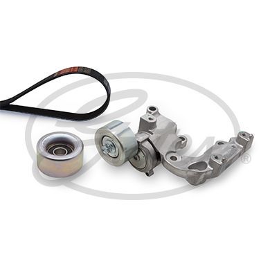 V formos rumbuotas diržas, komplektas GATES K017PK1550
