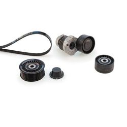 V formos rumbuotas diržas, komplektas GATES K017PK1600