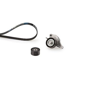 V formos rumbuotas diržas, komplektas GATES K017PK1668