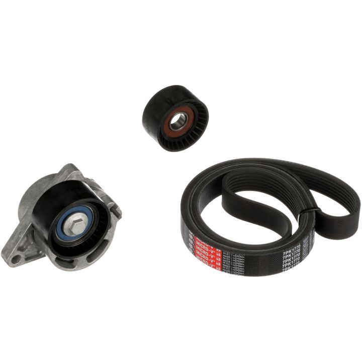 V formos rumbuotas diržas, komplektas GATES K017PK1770