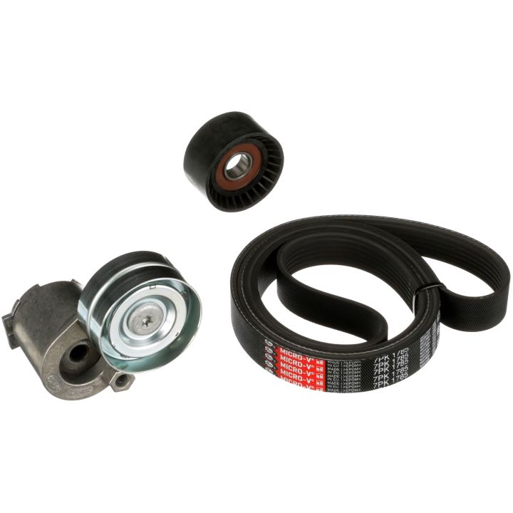 V formos rumbuotas diržas, komplektas GATES K017PK1785