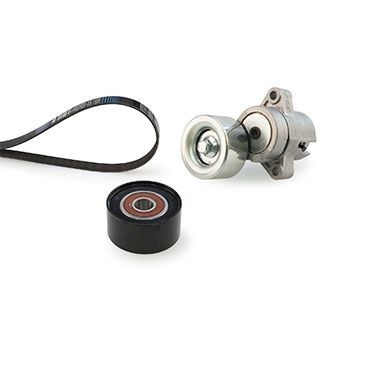 V formos rumbuotas diržas, komplektas GATES K018PK1225