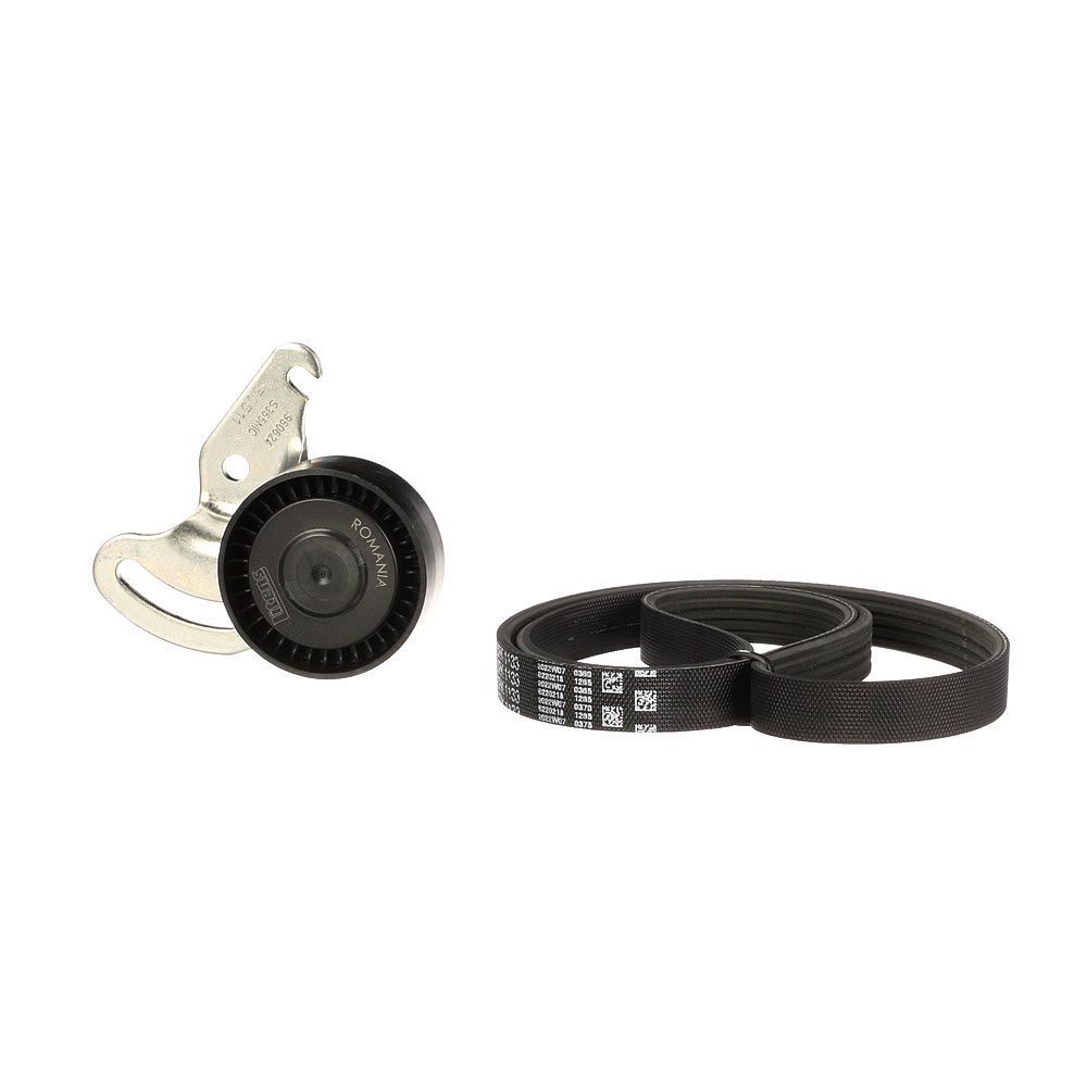 V formos rumbuotas diržas, komplektas GATES K025PK1133