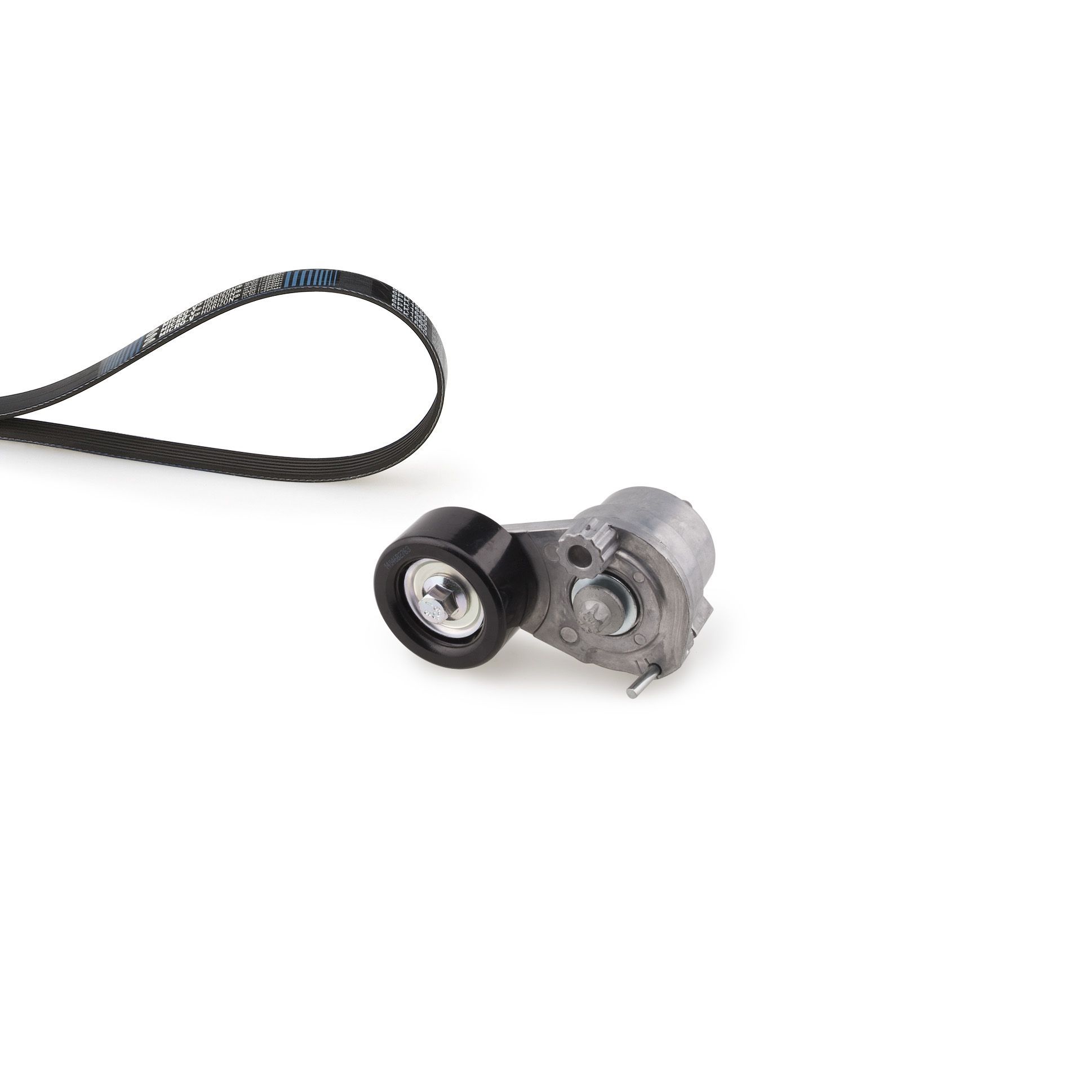 V formos rumbuotas diržas, komplektas GATES K025PK1453