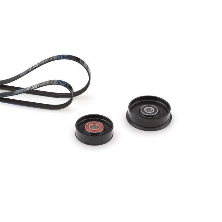 V formos rumbuotas diržas, komplektas GATES K025PK858