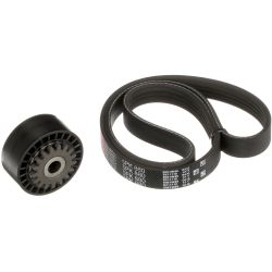 V formos rumbuotas diržas, komplektas GATES K025PK880