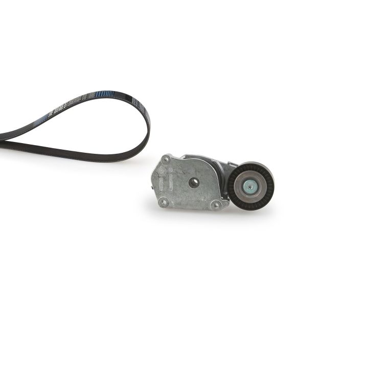 V formos rumbuotas diržas, komplektas GATES K026PK1033