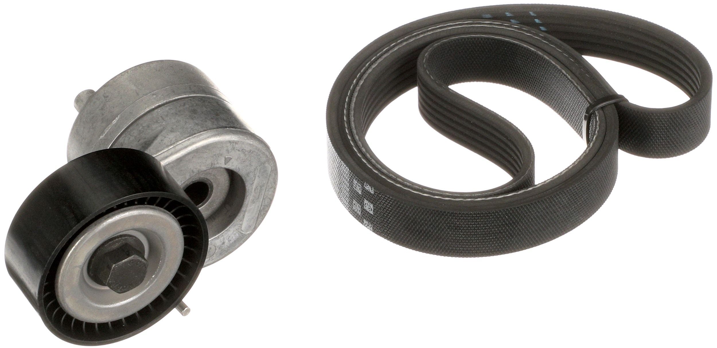 V formos rumbuotas diržas, komplektas GATES K026PK1183