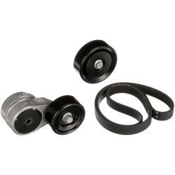 V formos rumbuotas diržas, komplektas GATES K026PK1530