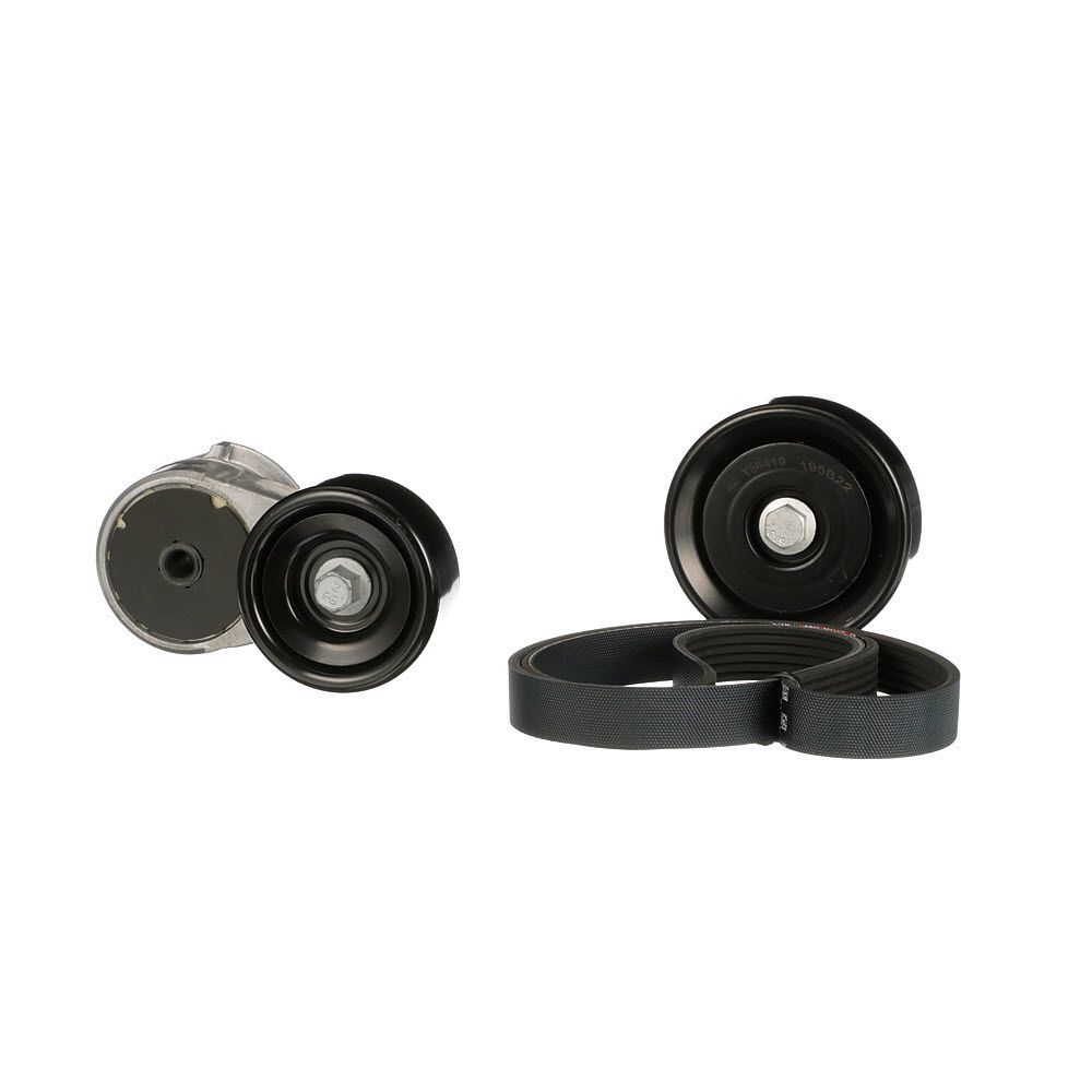 V formos rumbuotas diržas, komplektas GATES K026PK1530