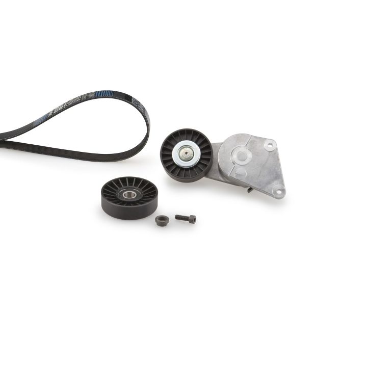 V formos rumbuotas diržas, komplektas GATES K026PK1660