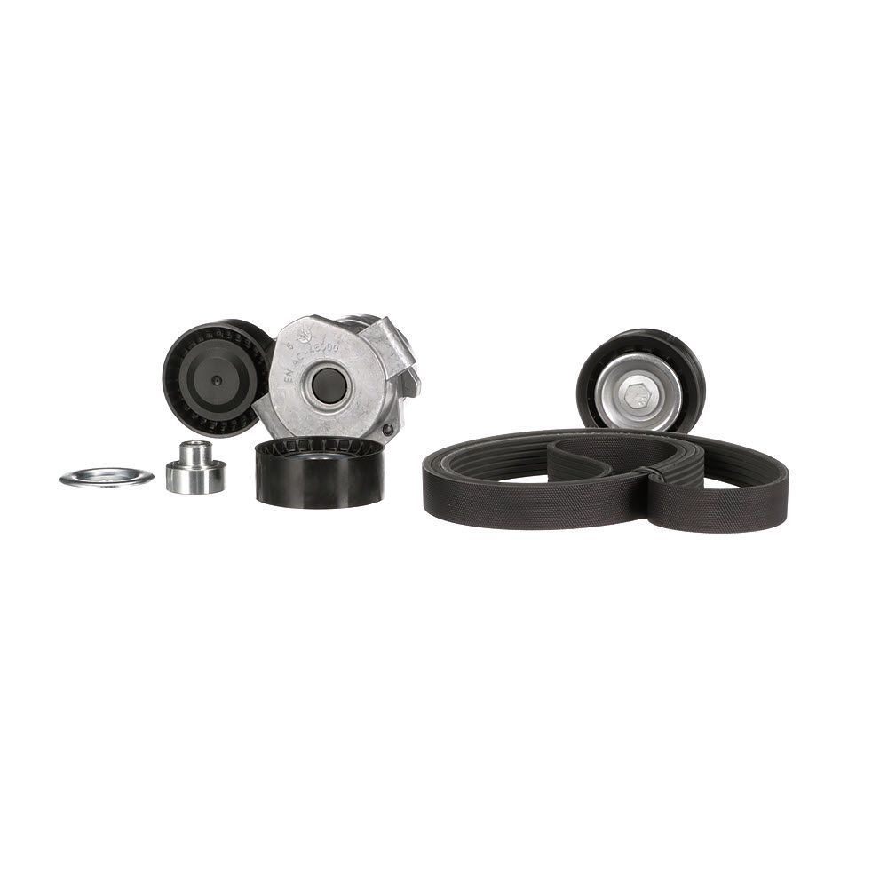 V formos rumbuotas diržas, komplektas GATES K026PK1670