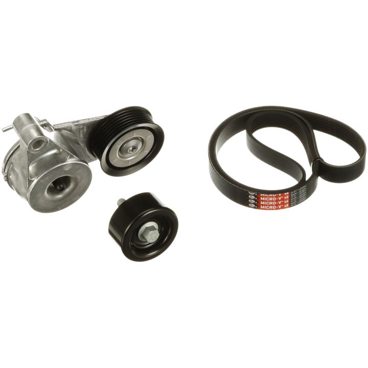 V formos rumbuotas diržas, komplektas GATES K026PK1780