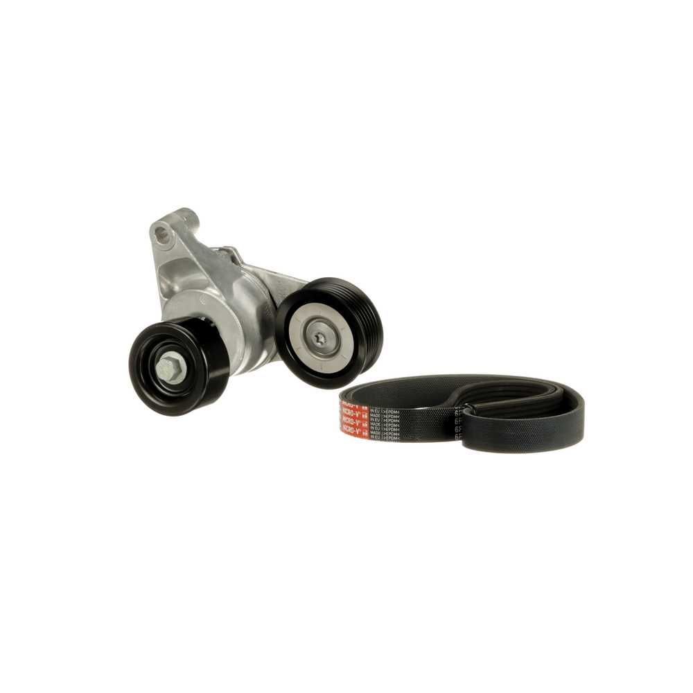 V formos rumbuotas diržas, komplektas GATES K026PK1780