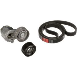 V formos rumbuotas diržas, komplektas GATES K026PK1795