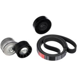 V formos rumbuotas diržas, komplektas GATES K026PK1835XQ