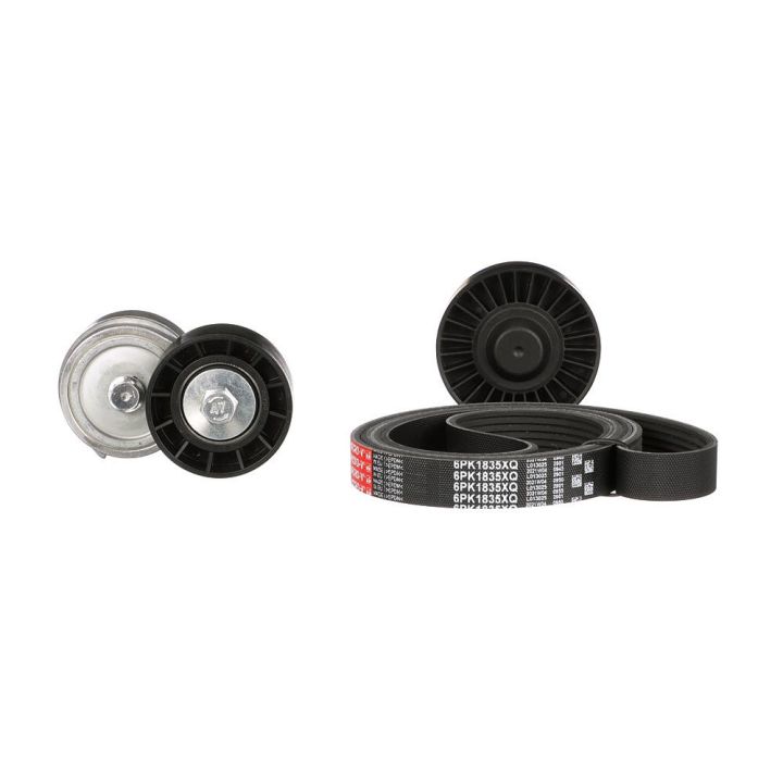 V formos rumbuotas diržas, komplektas GATES K026PK1835XQ
