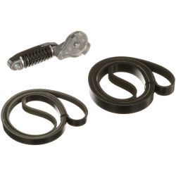 V formos rumbuotas diržas, komplektas GATES K026PK803EST