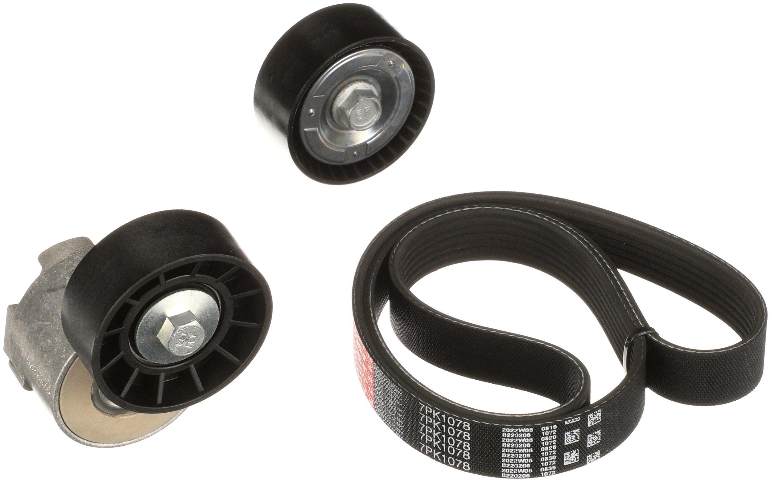 V formos rumbuotas diržas, komplektas GATES K027PK1078