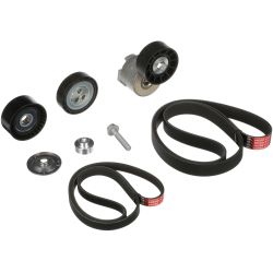 V formos rumbuotas diržas, komplektas GATES K027PK1325