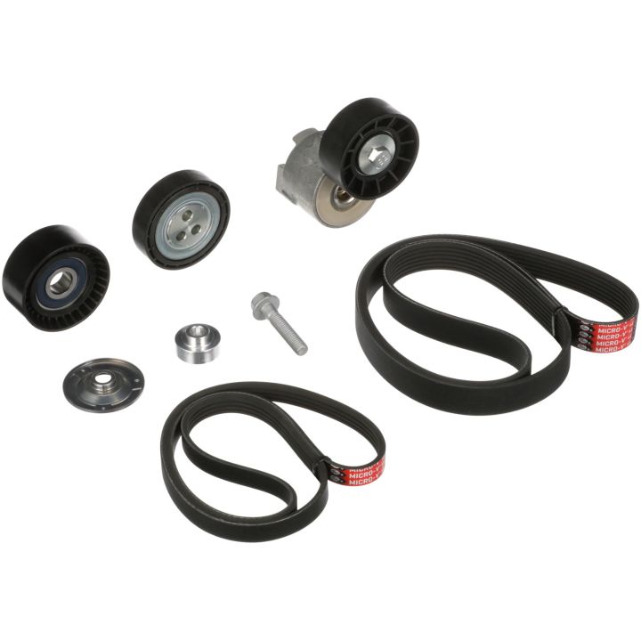 V formos rumbuotas diržas, komplektas GATES K027PK1325