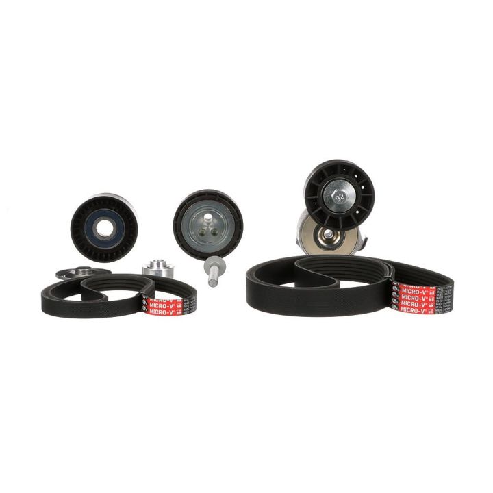 V formos rumbuotas diržas, komplektas GATES K027PK1325